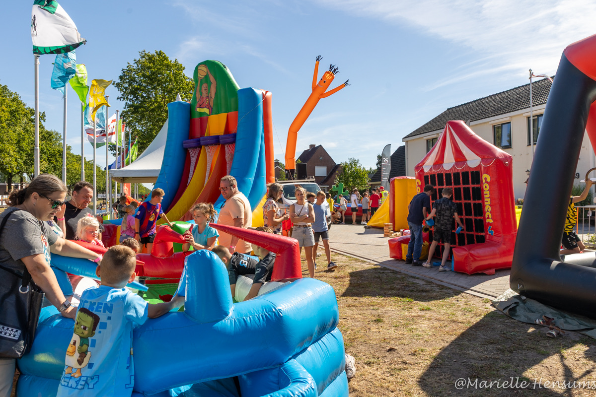 Kinderactiviteiten op het evenemententerrein